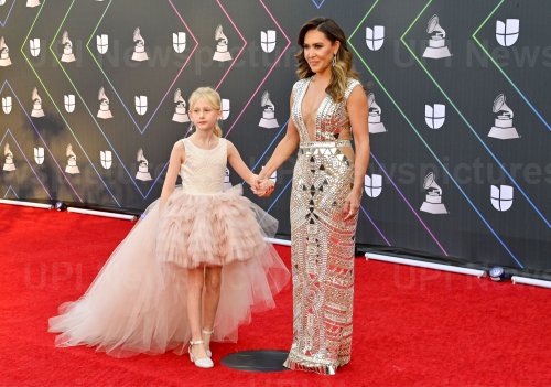 Zoe Jimenez and Tanya Charry Arrive for the Latin Grammy Awards in Las Vegas