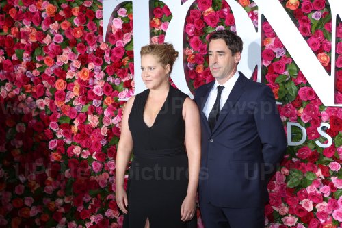 Amy Schumer and Chris Fischer arrive at the Tony Awards