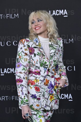 Miley Cyrus Attends LACMA's Art+Film Gala in Los Angeles