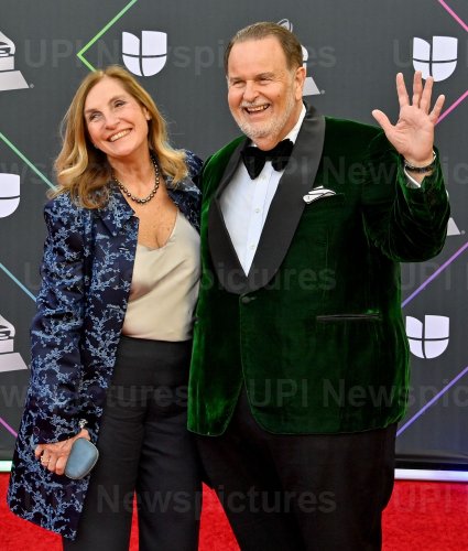 Millie de Molina and Raul de Molina Arrive for the Latin Grammy Awards in Las Vegas