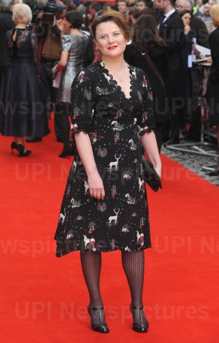 Monica Dolan attends the UK Premiere of Eye In The Sky in London