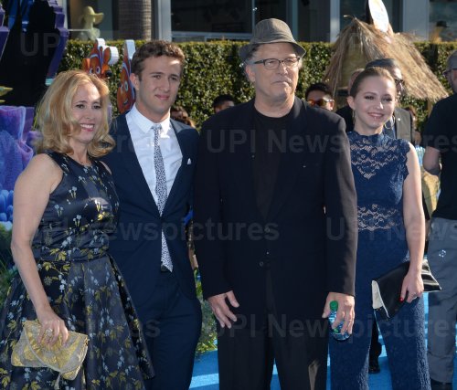Albert Brooks and family attend the "Finding Dory" premiere in Los Angeles