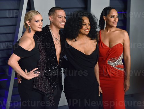Diana Ross and family attend Vanity Fair Oscar Party 2019