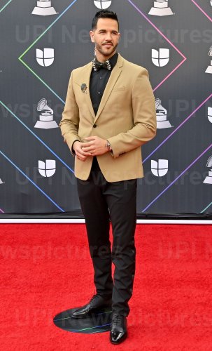 Chef Yisus Arrives for the Latin Grammy Awards in Las Vegas