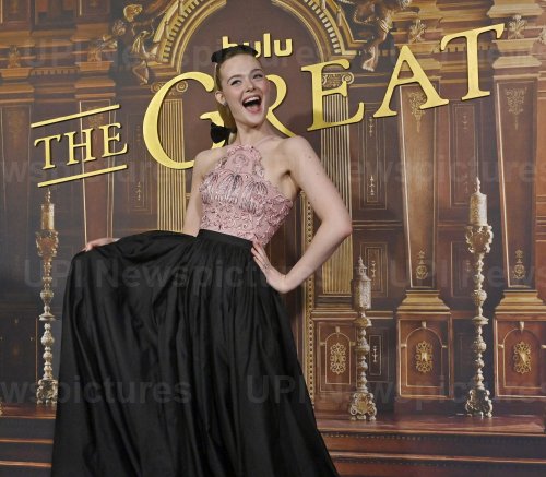 Elle Fanning Attends "The Great" Premiere in Los Angeles