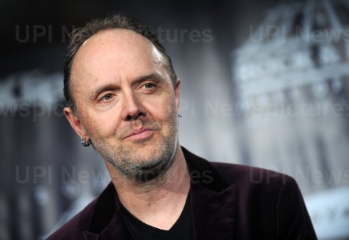 Lars Ulrich at the Rock And Roll Hall Of Fame Induction