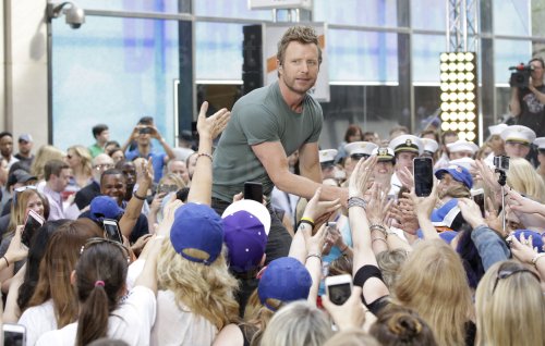 Dierks Bentley performs on the NBC Today Show