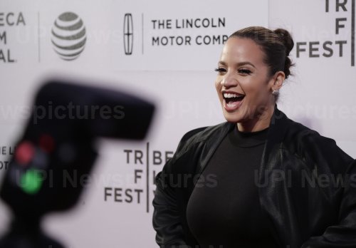 Dascha Polanco arrives at the Tribeca Film Festival
